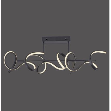 Leuchten Direkt 19032-18 - LED luster sa prigušiva na šipci CURLS 3xLED/25,8W/230V