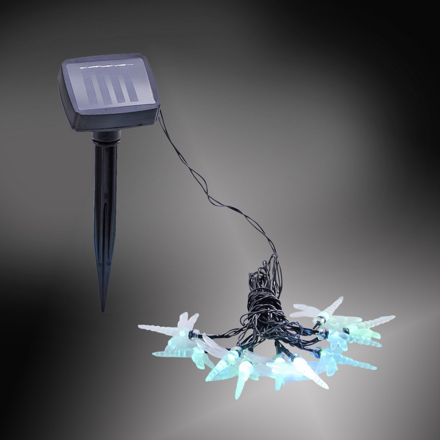 Leuchten Direkt 19936-70 - LED solarni lanac SOLAR 10xLED/0,06W/1,2V 600 mAh IP44