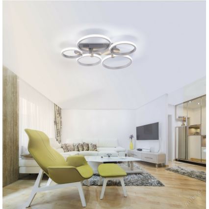 Leuchten Direkt 12112-55 - LED plafonski luster JOHANNA 2xLED/11,5W/230V+2xLED/9W+LED/7W