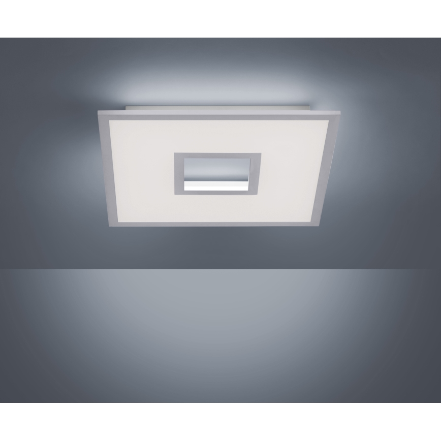 Leuchten Direkt 11645-16 - LED RGB prigušiva stropna svetiljka RECESS LED/22,5W/230V + LED/5W + daljinski upravljač