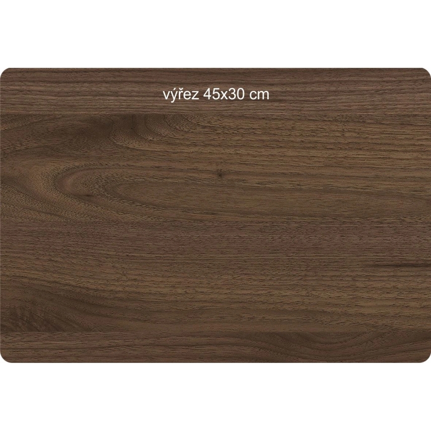 Li-Go 23607/O - prigušiva LED dekoracija za sto LED/12W/230V 20x22 cm orah/Jin Jang