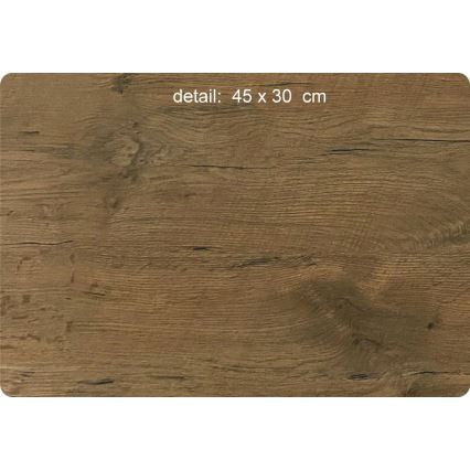 Li-Go 23688/DUB2 - LED prigušiva sat sa senzorom pokreta LED/5V 20000 mAh + 1xAA Ø 32 cm hrast/maslačak