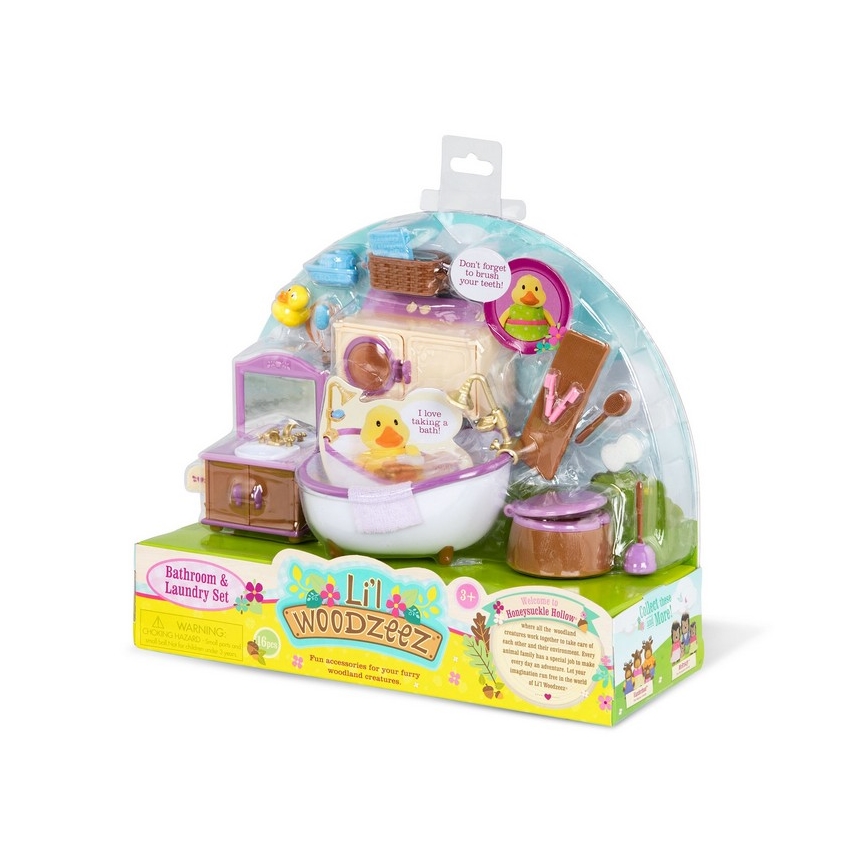 Li'l Woodzeez - Igrački set kupatilskog nameštaja
