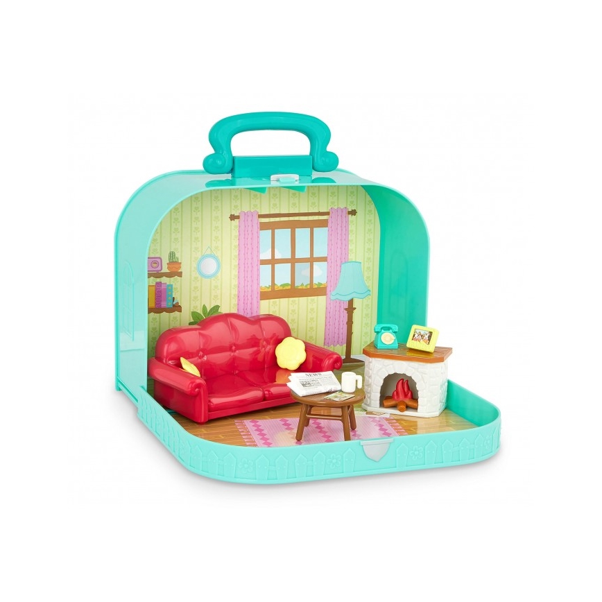 Li'l Woodzeez - Komplet u koferčiću: dnevna soba