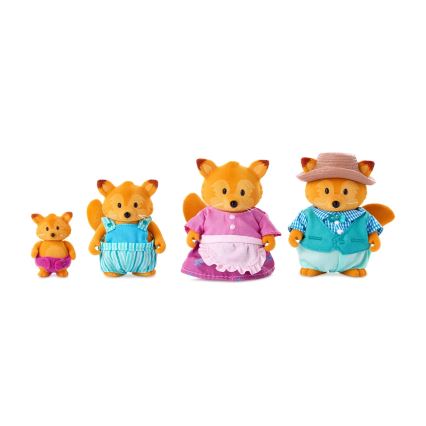 Li'l Woodzeez - Set figurica TIPPYTAIL porodica lisica