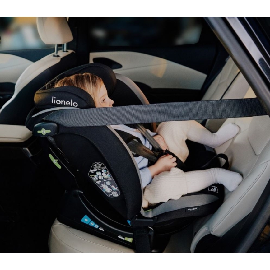 Lionelo - Auto-sedište AART i-Size 40-150 cm crna/siva