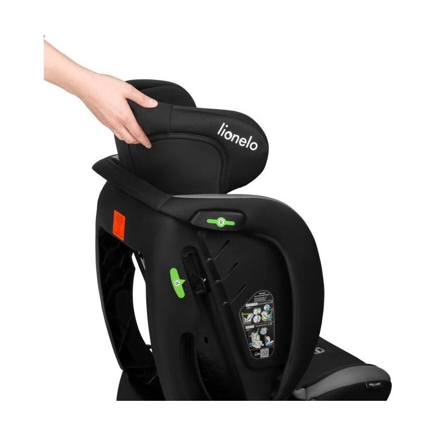 Lionelo - Auto-sedište AART i-Size 40-150 cm crna/siva