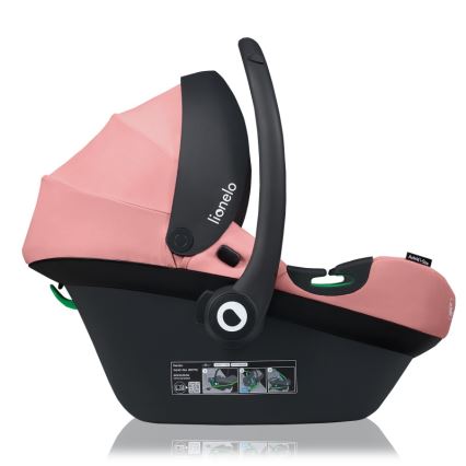 Lionelo - Auto-sedište ASTRID i-Size 40-87 cm Roze koral