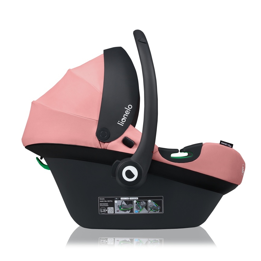 Lionelo - Auto-sedište ASTRID i-Size 40-87 cm Roze koral