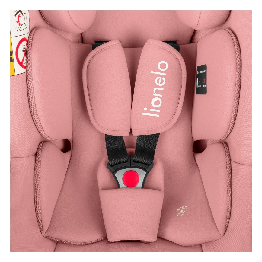Lionelo - Auto-sedište ASTRID i-Size 40-87 cm Roze koral