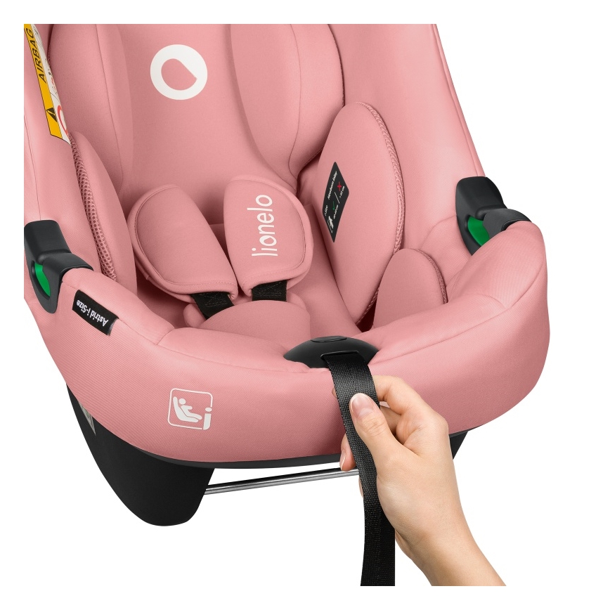 Lionelo - Auto-sedište ASTRID i-Size 40-87 cm Roze koral
