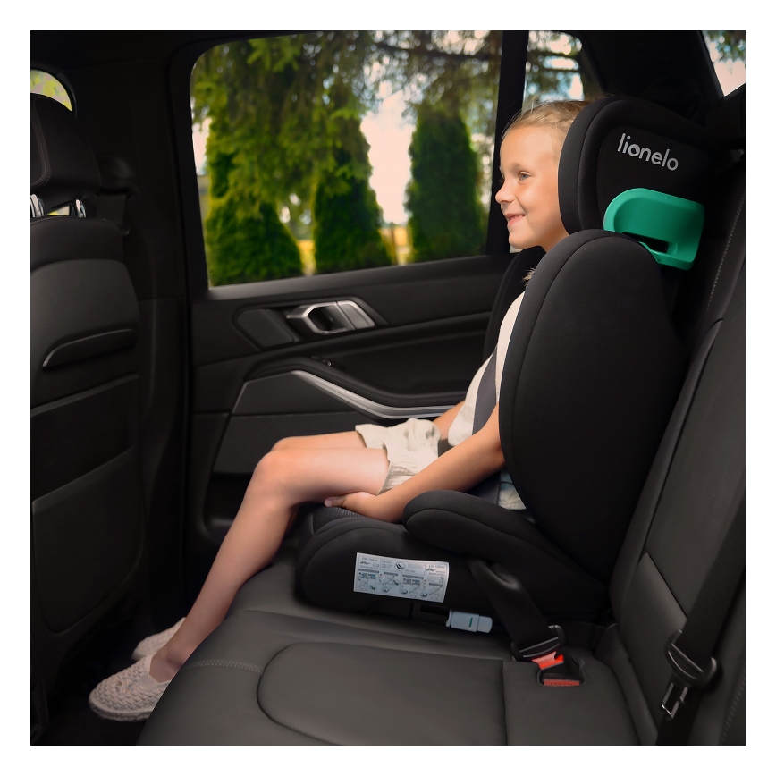 Lionelo - Auto-sedište HUGO i-Size 100-150 cm crno