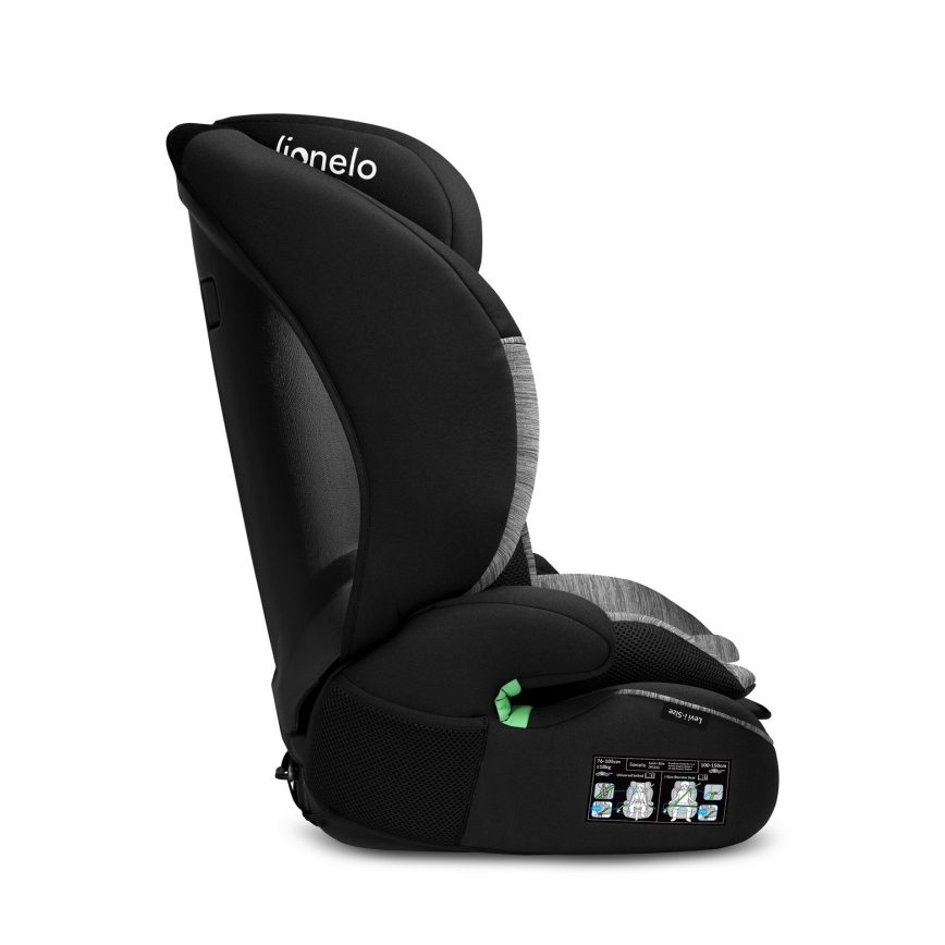 Lionelo - Auto-sedište LEVI i-Size 76-150 cm crno-sivo