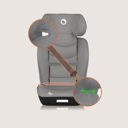 Lionelo - Auto-sedište NEAL i-Size 100-150 cm Siva Concrete