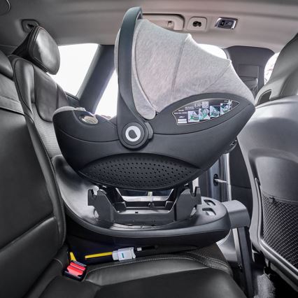 Lionelo - Auto-sedište sa okretljivom bazom MOXIE SET i-Size 40-87 cm Bež pesak