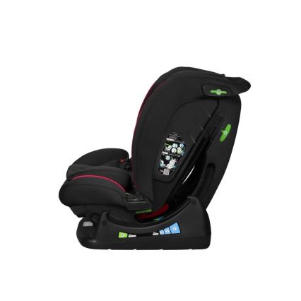 Lionelo - Autosedište AART i-Size 40-150 cm crno/crveno