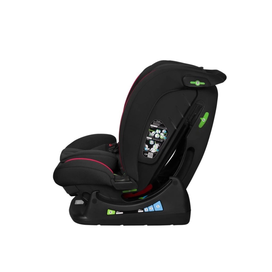 Lionelo - Autosedište AART i-Size 40-150 cm crno/crveno