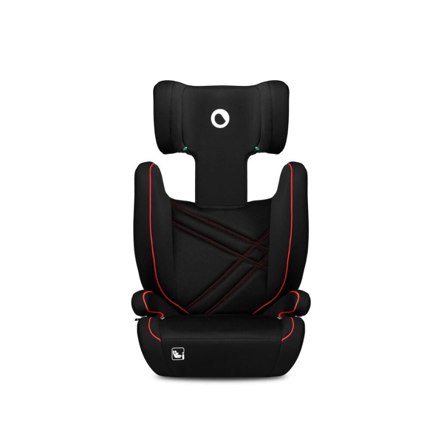 Lionelo - Autosedište HUGO i-Size 100-150 cm crna/crvena