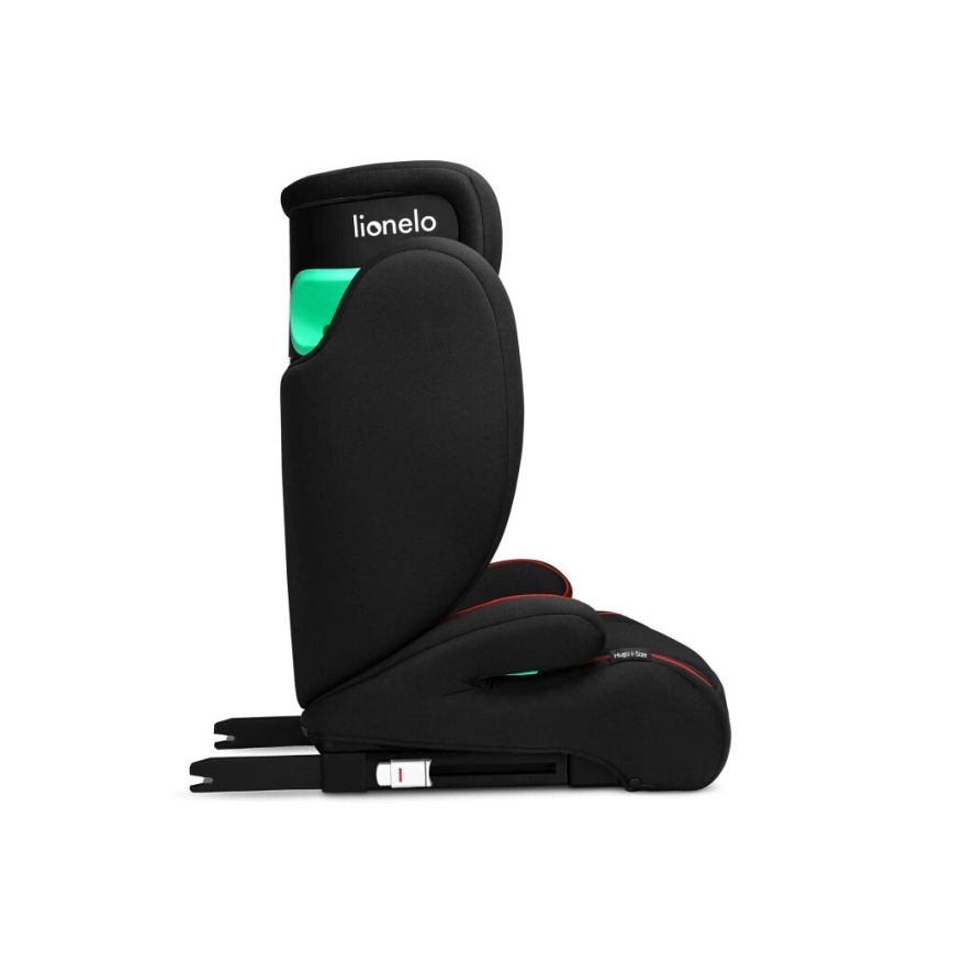Lionelo - Autosedište HUGO i-Size 100-150 cm crna/crvena