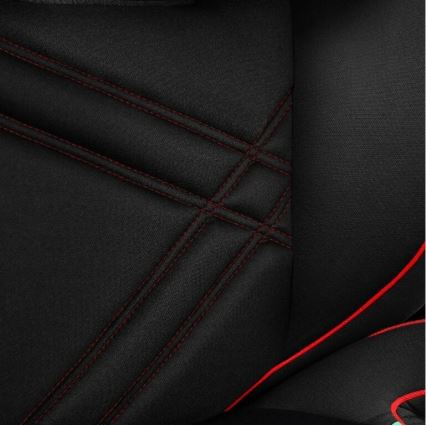 Lionelo - Autosedište HUGO i-Size 100-150 cm crna/crvena