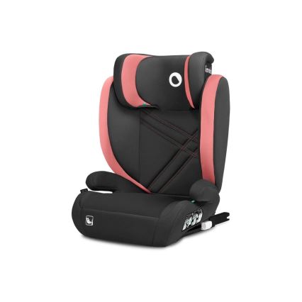 Lionelo - Autosedište HUGO i-Size 100-150 cm crno/ružičasto
