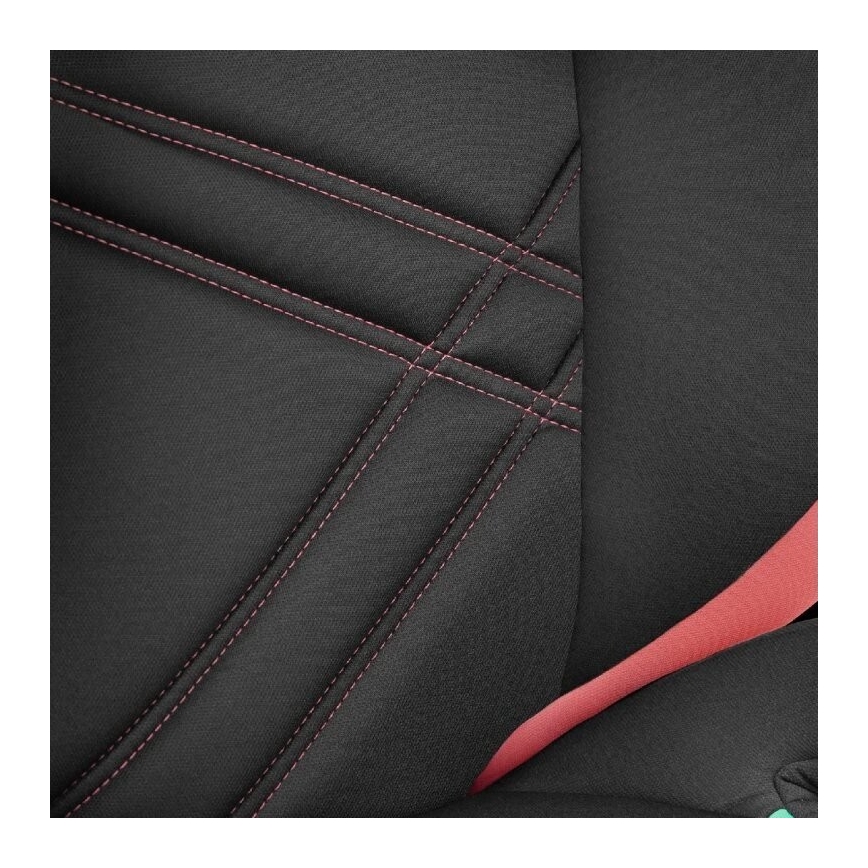 Lionelo - Autosedište HUGO i-Size 100-150 cm crno/ružičasto