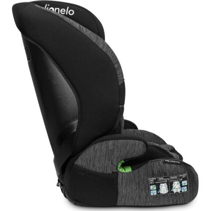 Lionelo - Autosedište LEVI ONE i-Size 76-150 cm crno/sivo