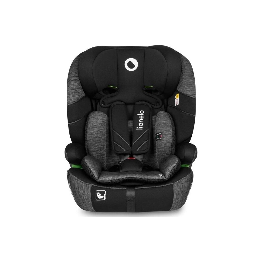 Lionelo - Autosedište LEVI ONE i-Size 76-150 cm crno/sivo