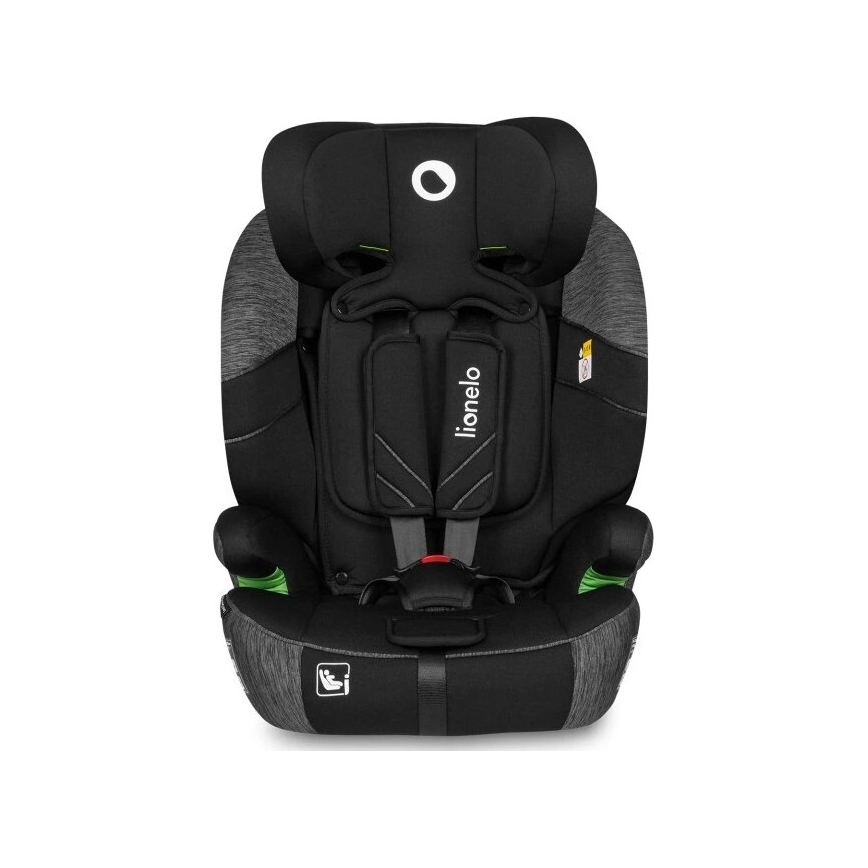 Lionelo - Autosedište LEVI ONE i-Size 76-150 cm crno/sivo