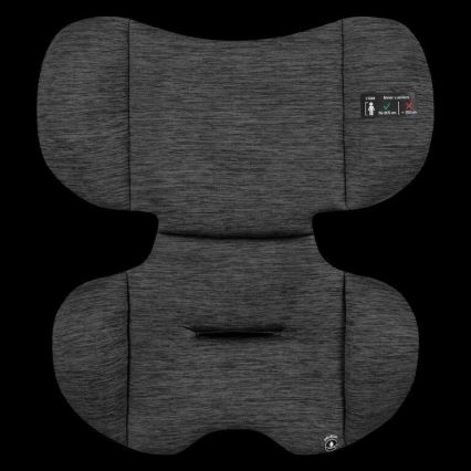 Lionelo - Autosedište LEVI ONE i-Size 76-150 cm crno/sivo