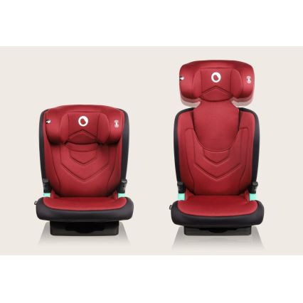 Lionelo - Autosedište NEAL i-Size 100-150 cm bordo