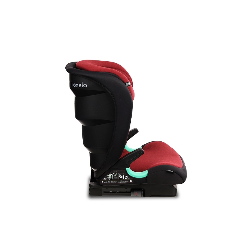 Lionelo - Autosedište NEAL i-Size 100-150 cm bordo