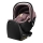Lionelo - Autosedište sa rotirajućom bazom MOXIE SET i-Size 40-87 cm roze mauve