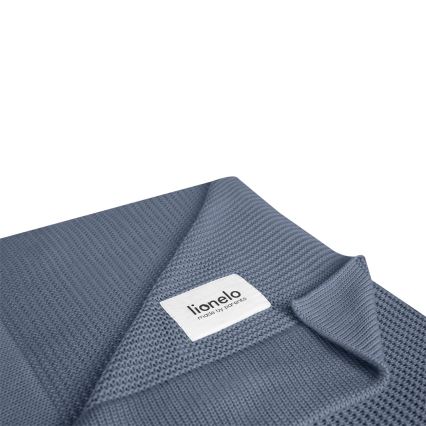 Lionelo - Bambusova deka BAMBOO BLANKET 75x100 cm plava