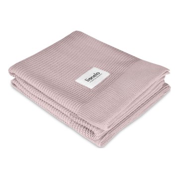 Lionelo - Bambusova deka BAMBOO BLANKET 75x100 cm roze
