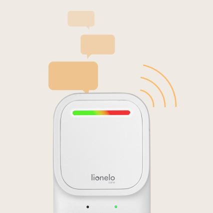 Lionelo - Bežični punjivi audio monitor za bebe BABYLINE 2.2 5V