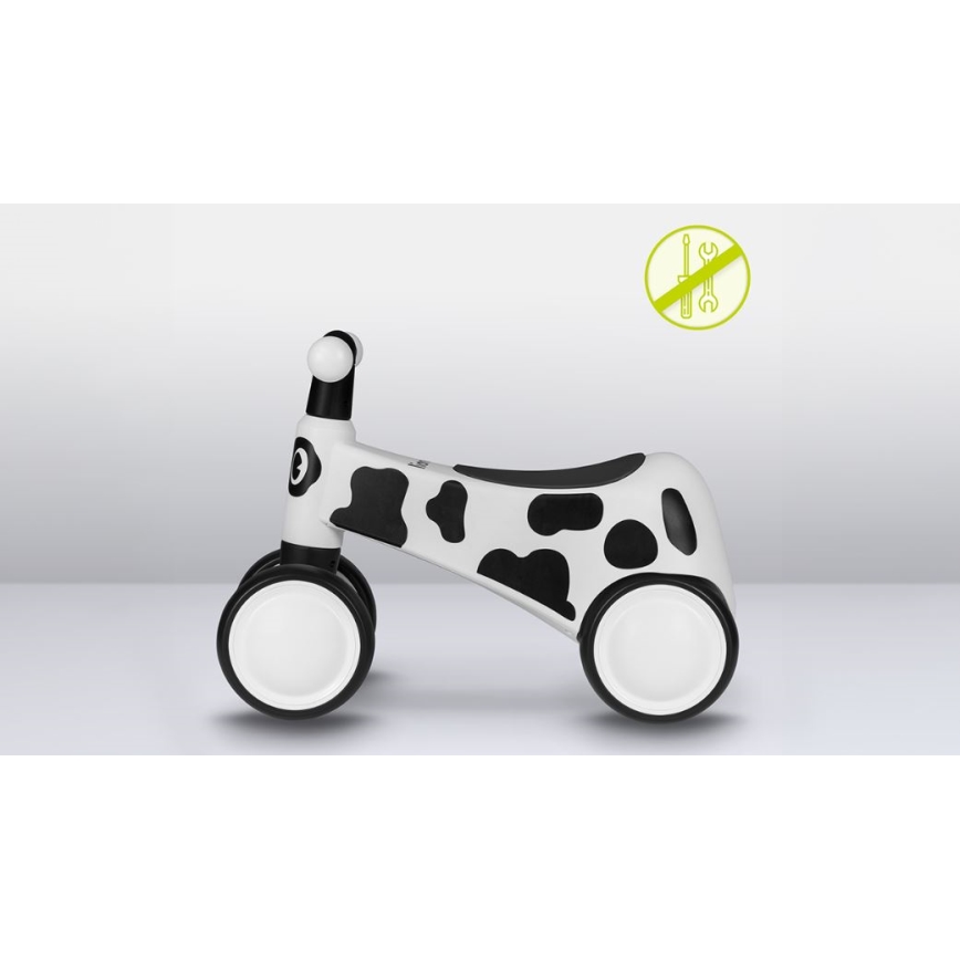 Lionelo - Bicikl bez pedala SAMMY crno-bela