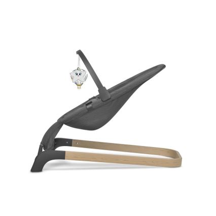 Lionelo - Dečija ljuljaška JUNE, siva