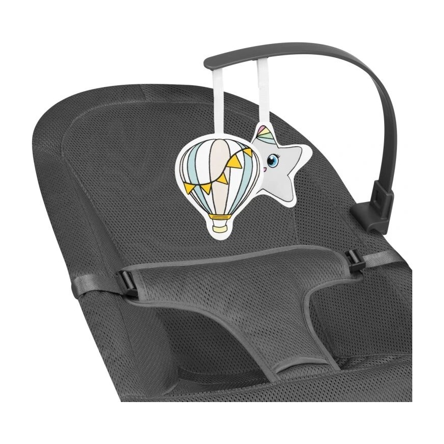 Lionelo - Dečija ljuljaška JUNE, siva