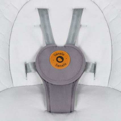 Lionelo - Dečija ljuljaška sa melodijom MELL Grey Stone 4xAA + daljinski upravljač