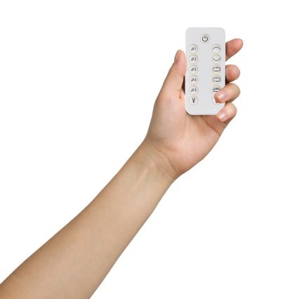 Lionelo - Dečija ljuljaška sa melodijom OLIVIA Beige Natural + daljinski upravljač