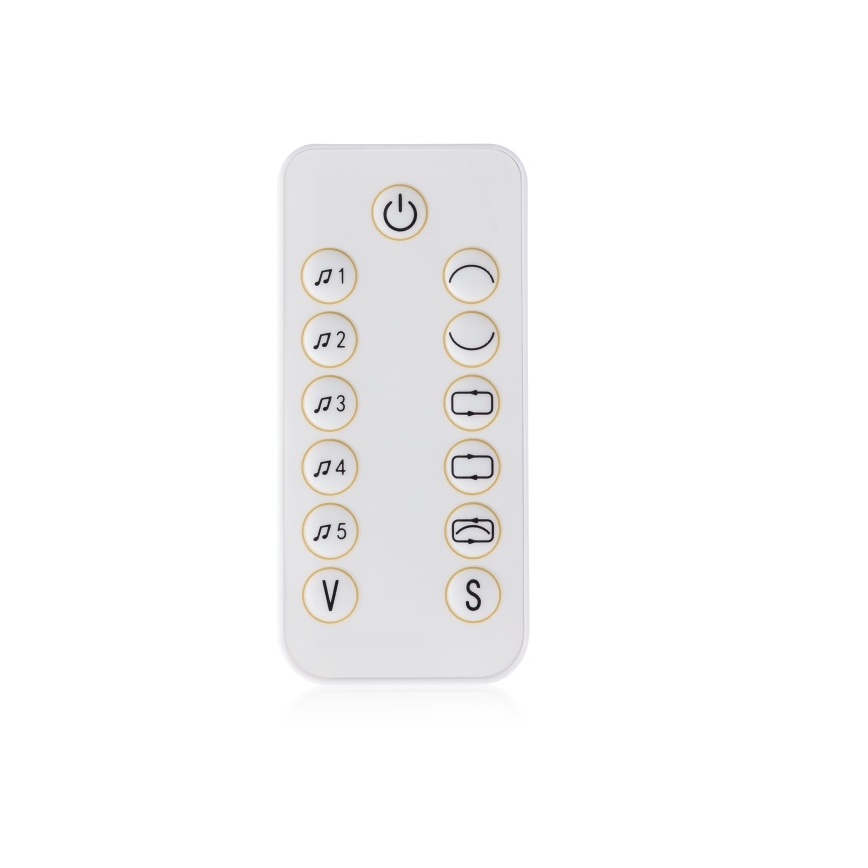 Lionelo - Dečija ljuljaška sa melodijom OLIVIA Beige Natural + daljinski upravljač