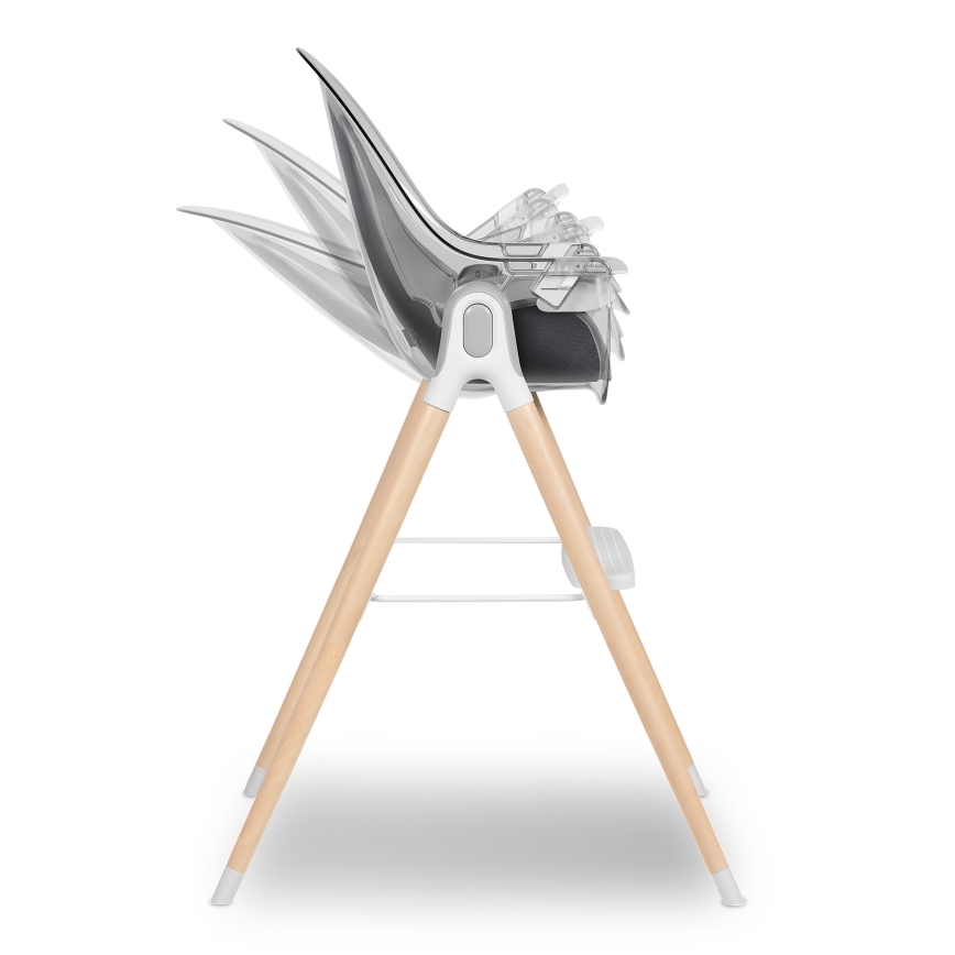 Lionelo - Dečija stolica za hranjenje 2u1 MONA Stone