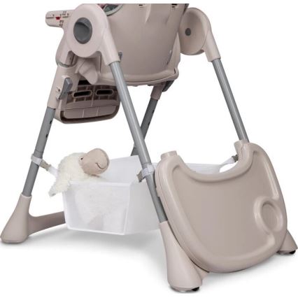 Lionelo - Dečija stolica za hranjenje ZANNA bež