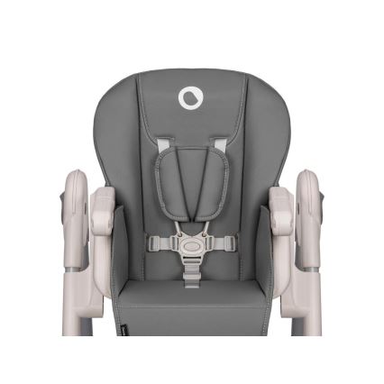 Lionelo - Dečija stolica za hranjenje ZANNA siva