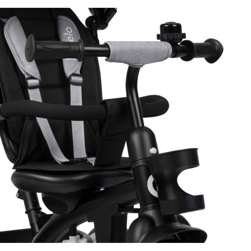 Lionelo - Dečija trokolica BERRY Grey Stone