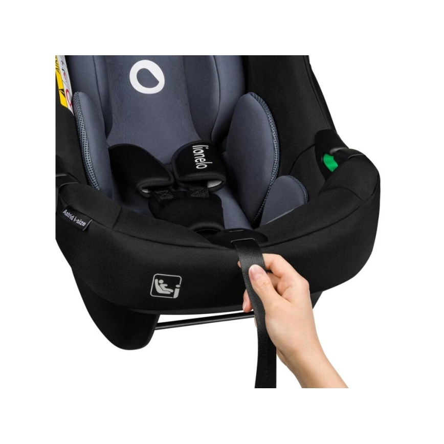 Lionelo - dečije auto-sedište ASTRID i-Size 40-87 cm, crno