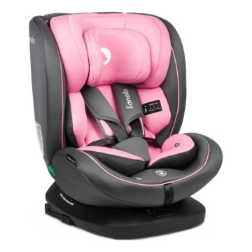 Lionelo - Dečije auto-sedište BASTIAAN i-Size 40-150 cm sivo/ružičasto