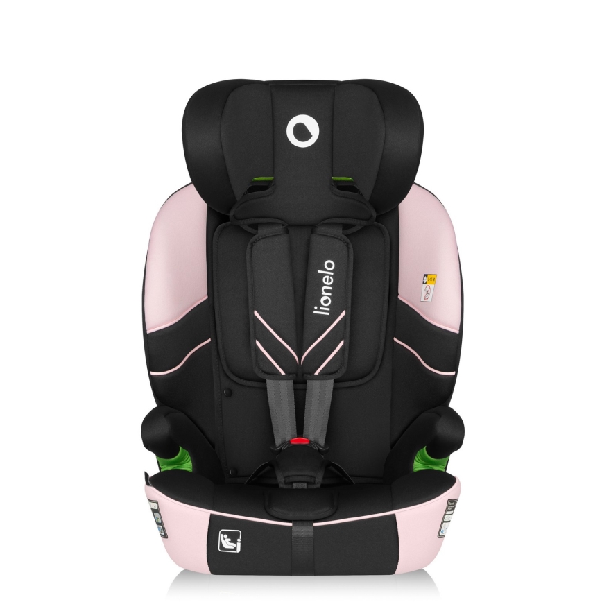 Lionelo - Dečije auto-sedište LEVI FIX i-Size 76-150 cm Pink Baby
