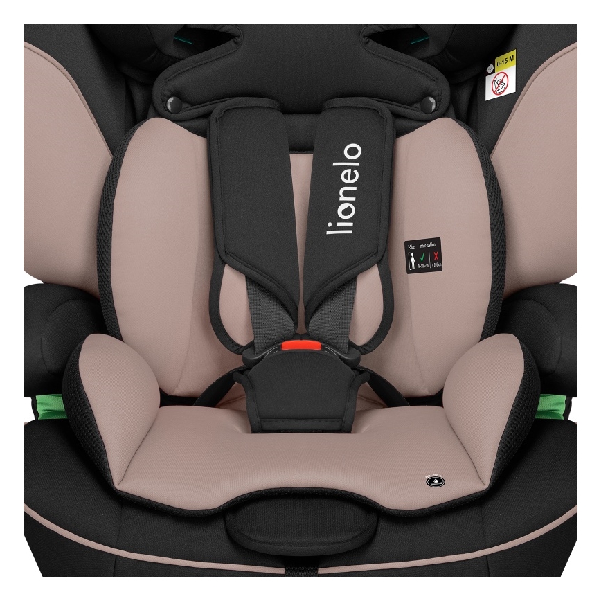 Lionelo - Dečije auto-sedište LEVI i-Size 76-150 cm Bež Latte